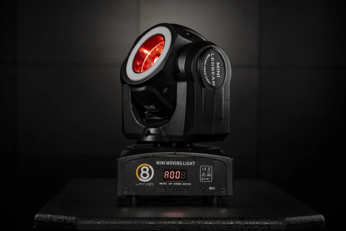 Светодиодная вращающаяся голова Mini LED Beam 60 W
