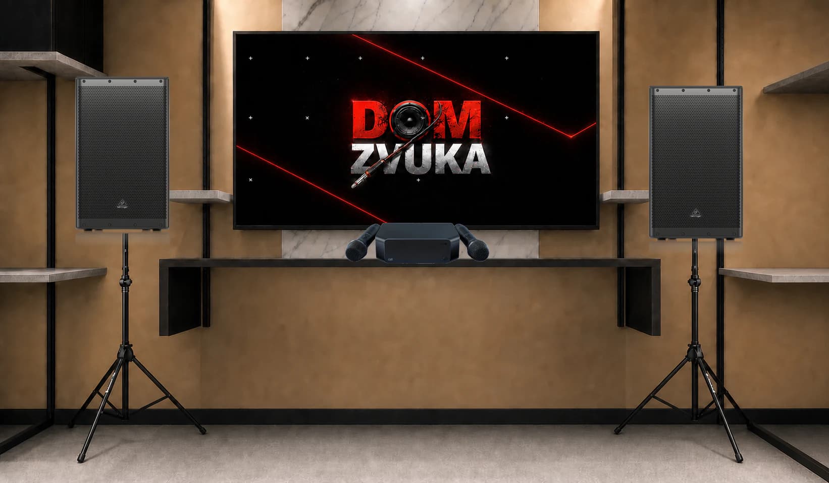 Караоке-комплект AST Zoom2 + DR115DSP ×2