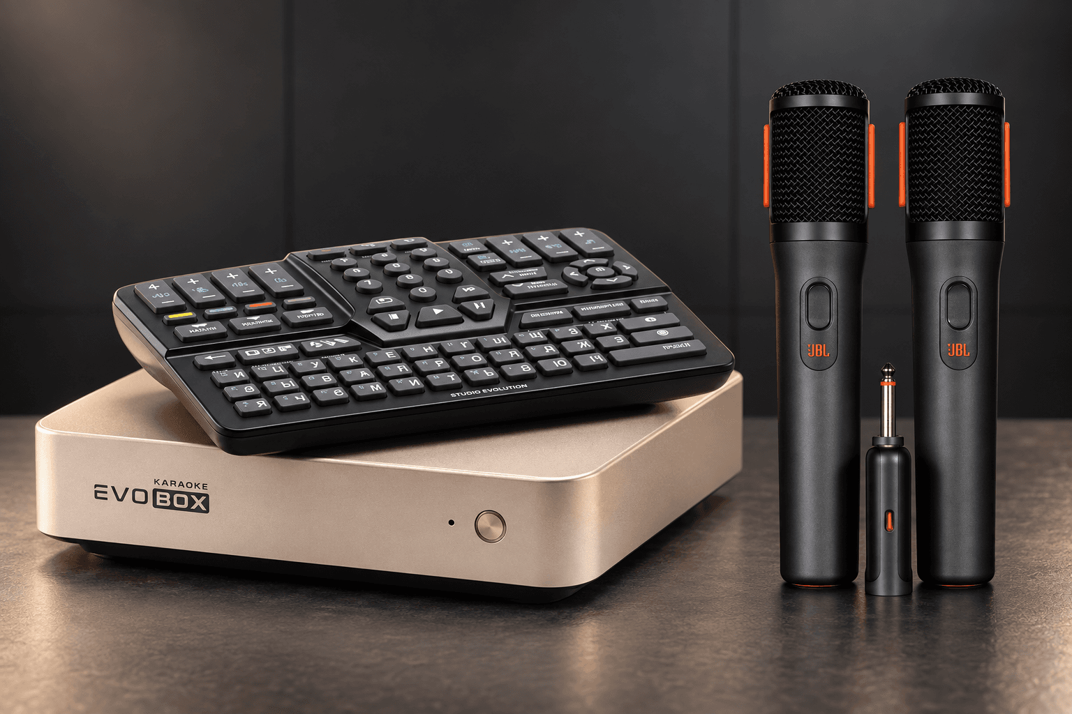 Караоке для дома с микрофонами JBL