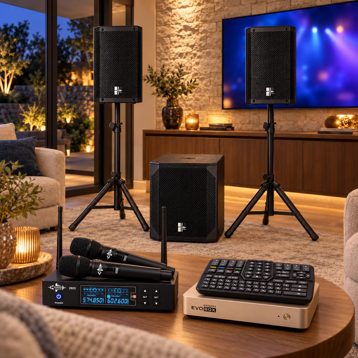 Визуализация: EVOBOX + SS-PA 2.1 · SS-280A