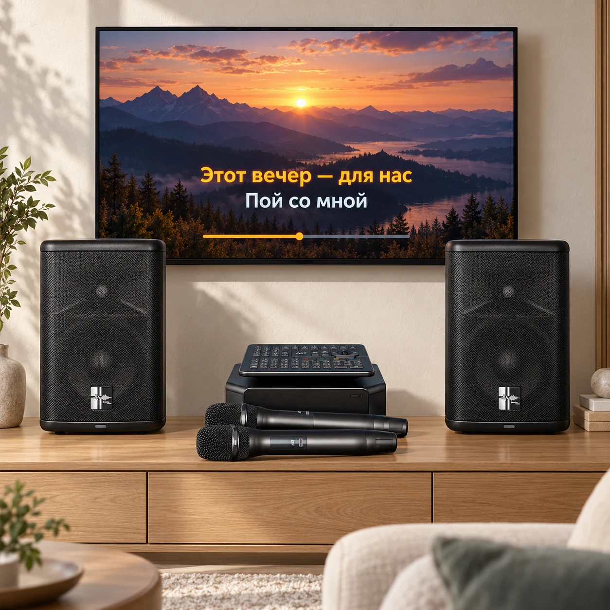 Визуализация: AST Zoom 1 + Sweden Sound SS-H8PRO. Телевизор и интерьер в комплект не входят.