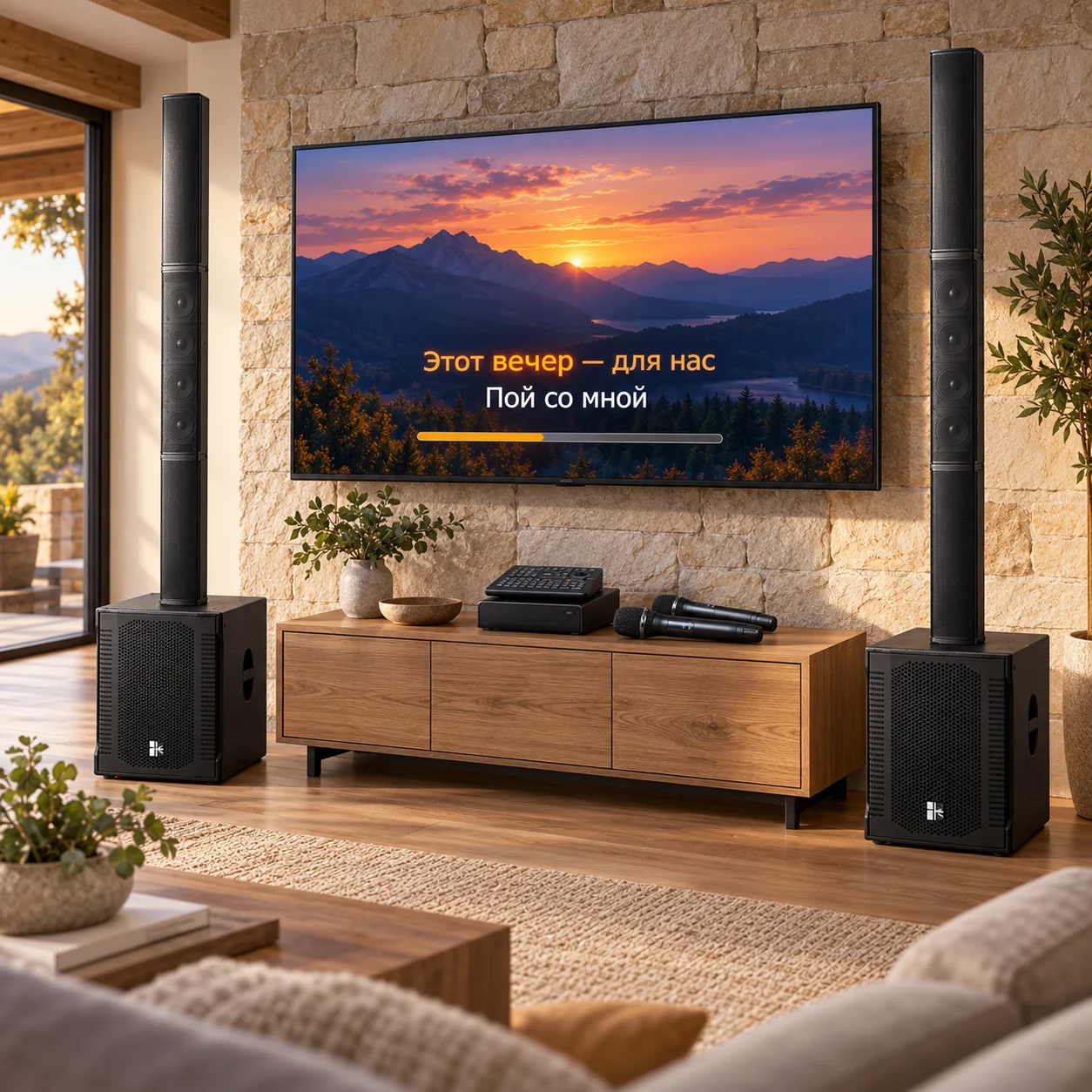 Визуализация: AST Zoom 2 + Sweden Sound SS-DD1238A. Телевизор и интерьер в комплект не входят.