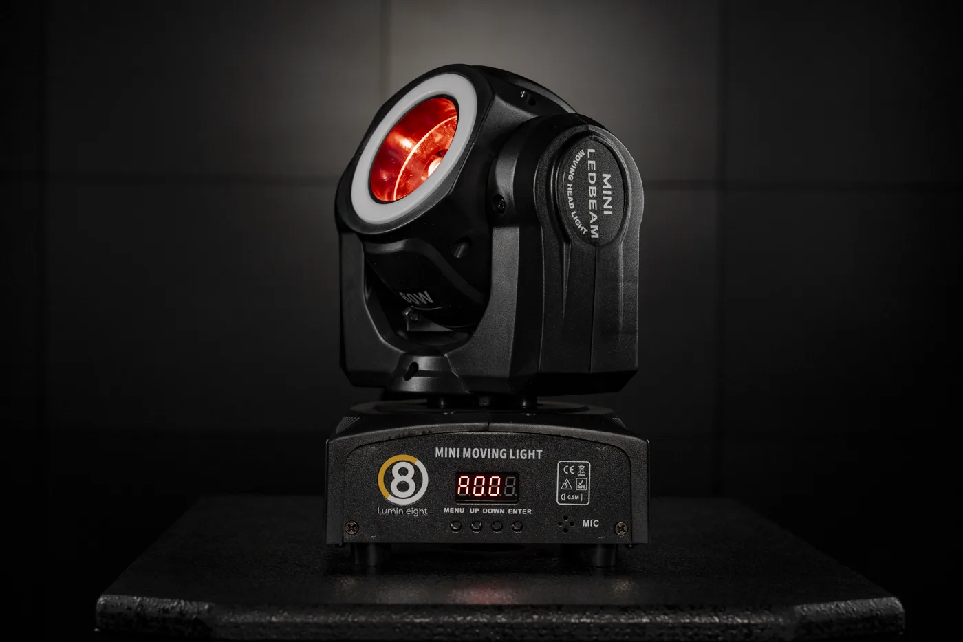 Светодиодная вращающаяся голова Mini LED Beam 60 W