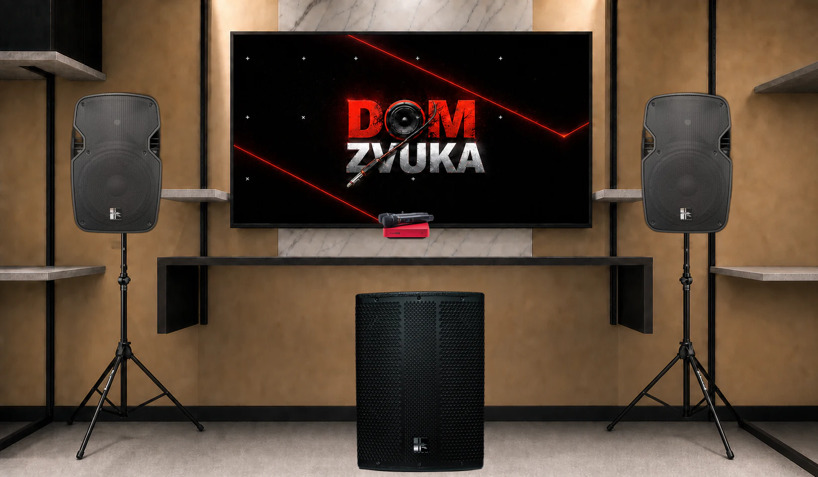 EVOBOX Classic + SS-J4012A ×2 + SS-DA15S