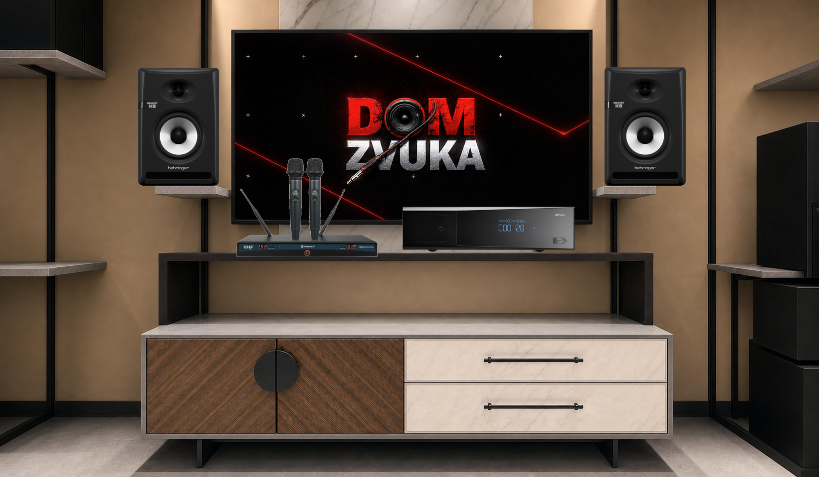 AST Mini + Relacart TM-200MH + NEKKST K5 ×2
