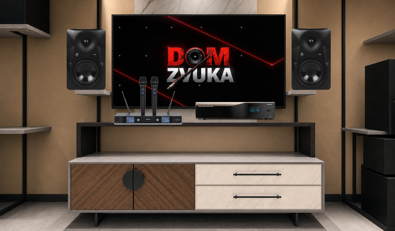 AST-50 + Soundsation WF-U2602HH + MR524 ×2