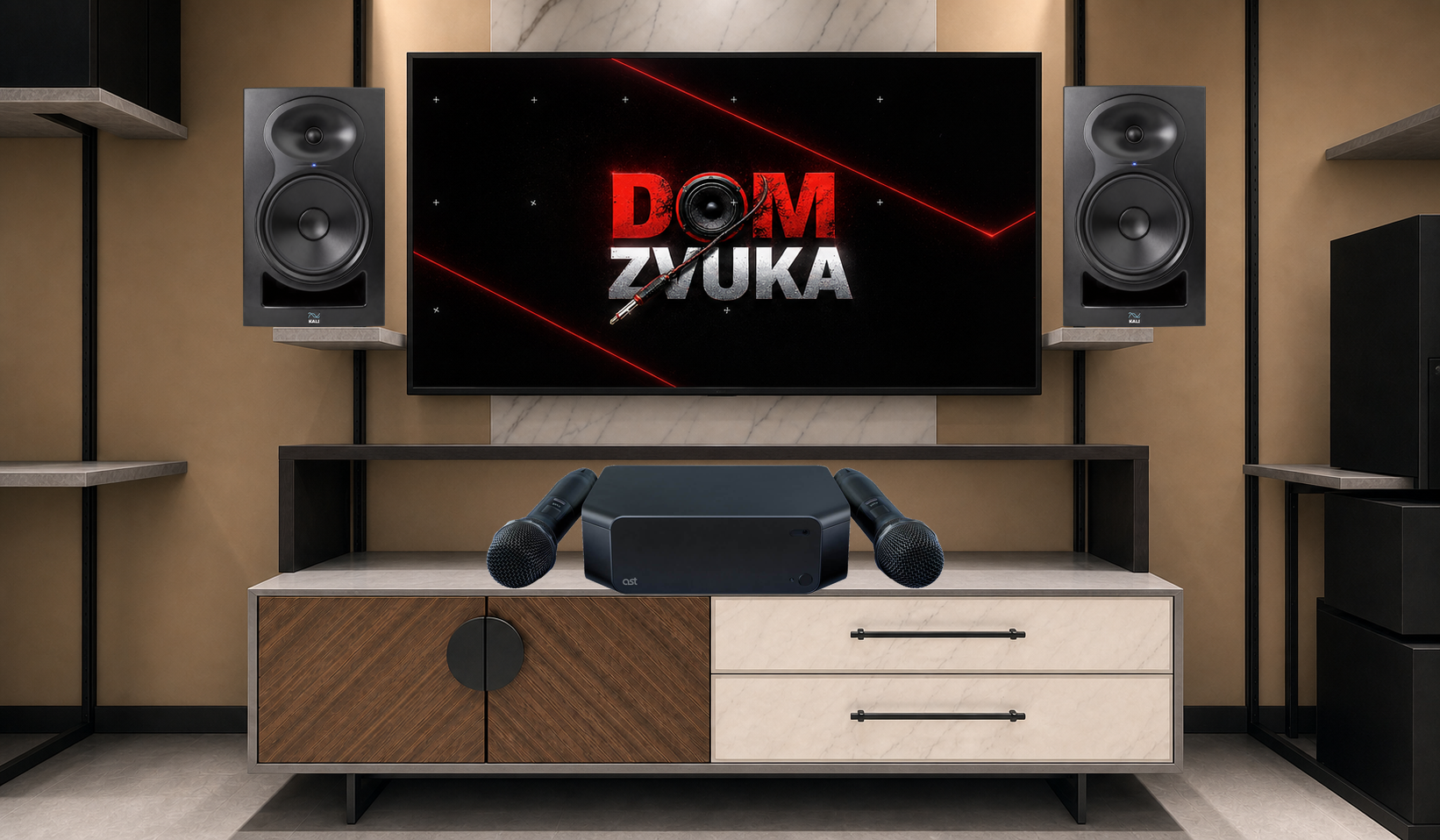 AST AST Zoom + Kali Audio LP-8 (V2) ×2