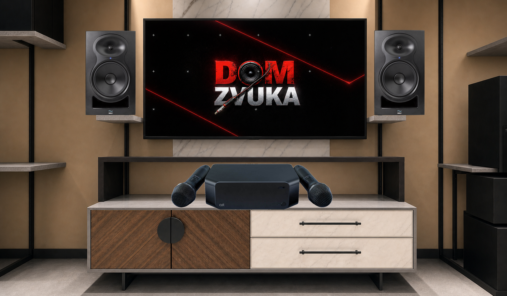 AST AST Zoom2 + Kali Audio LP-8 (V2) ×2