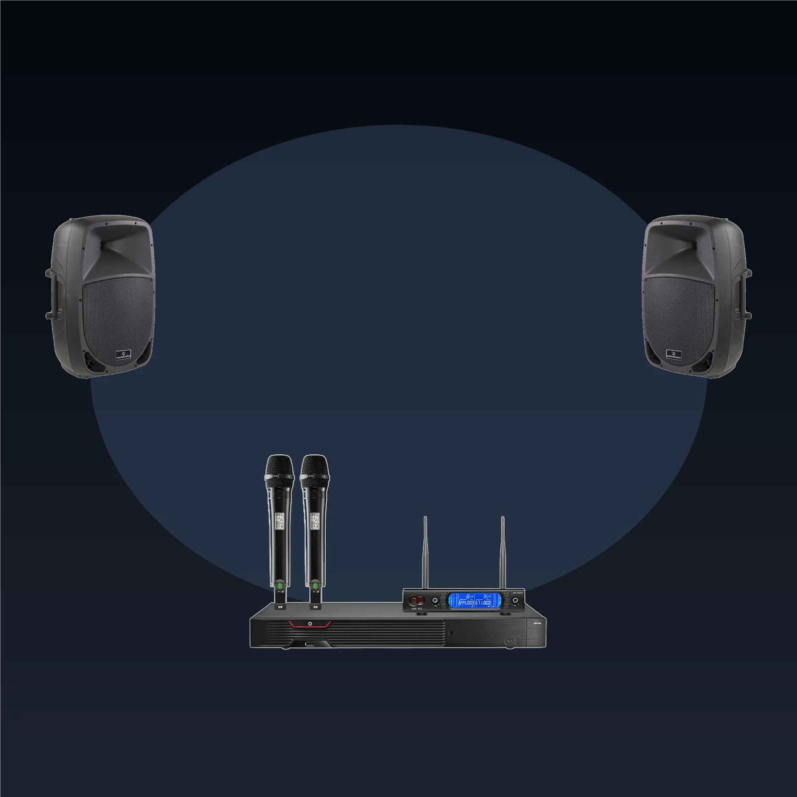 AST-250 + AST-926M + SOUNDSATION GO-SOUND 10A