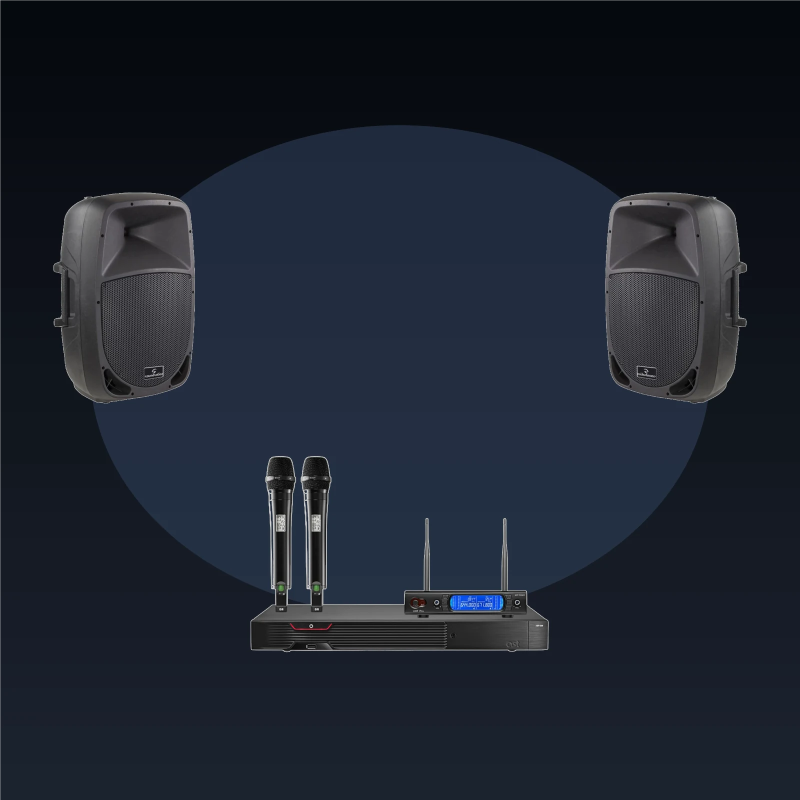 AST-250 + AST-926M + SOUNDSATION GO-SOUND 15A