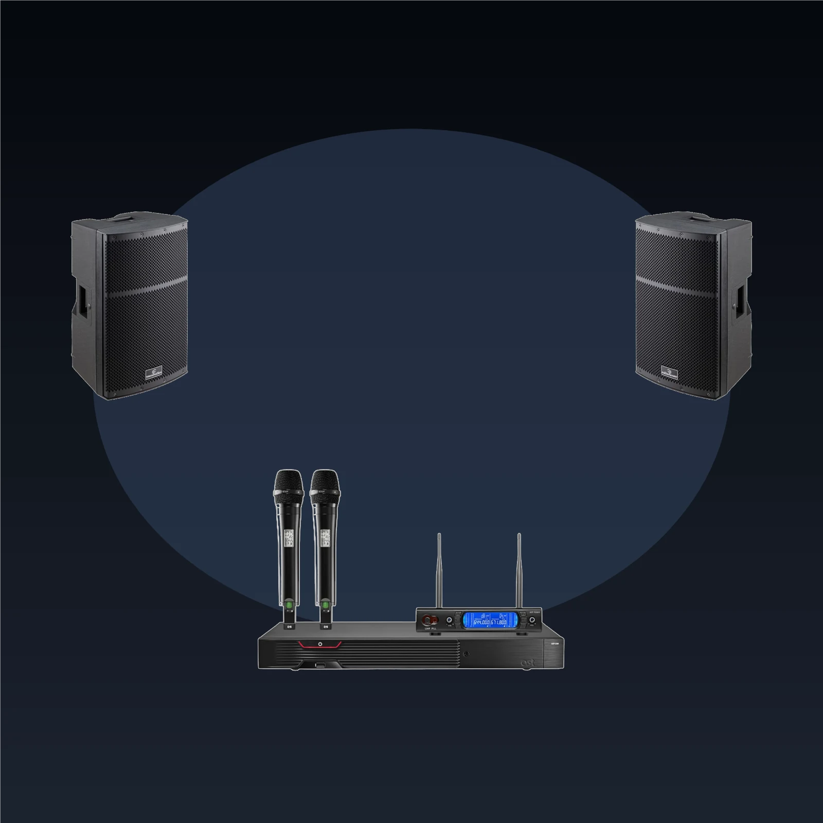 AST-250 + AST-926M + SOUNDSATION HYPERTROP 15A