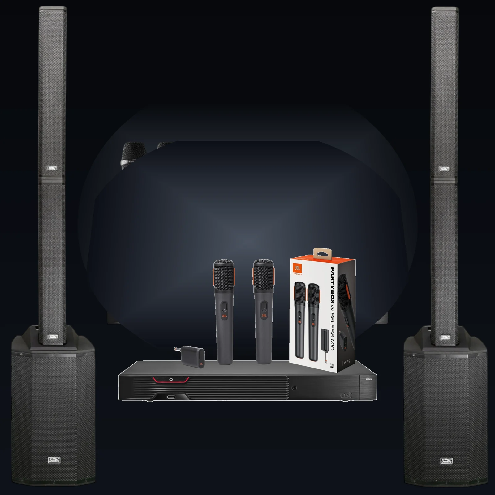 AST-250 + Jbl + Soundking ARTOS1000