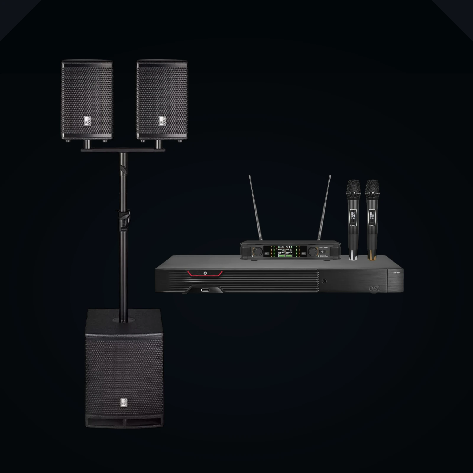 AST-250 + OpusA3HH + Eurosound PROMETHEUS-500N