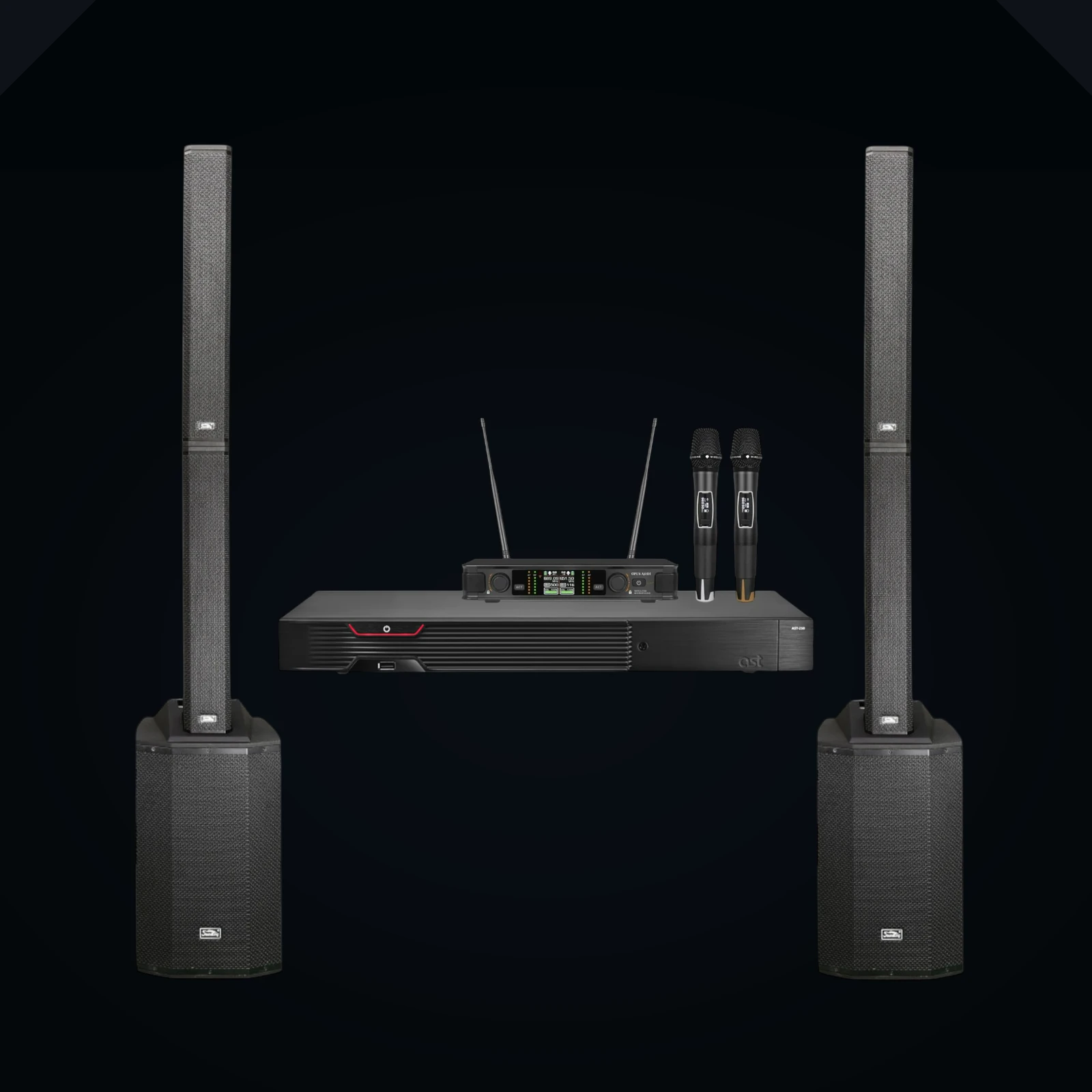AST-250 + OpusA3HH + Soundking ARTOS1000