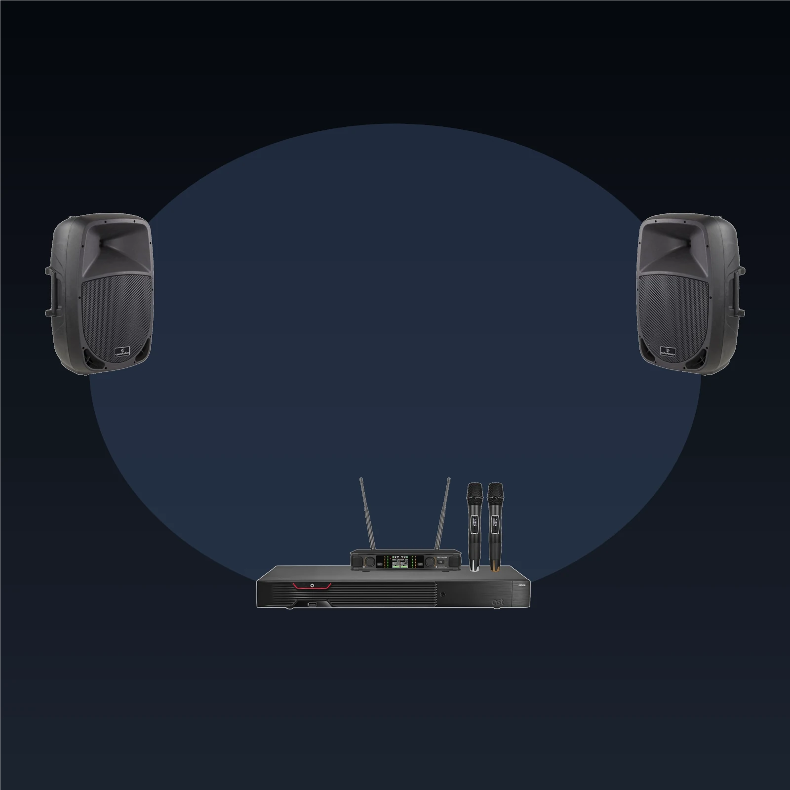 AST-250 + OpusA3HH + SOUNDSATION GO-SOUND 10A