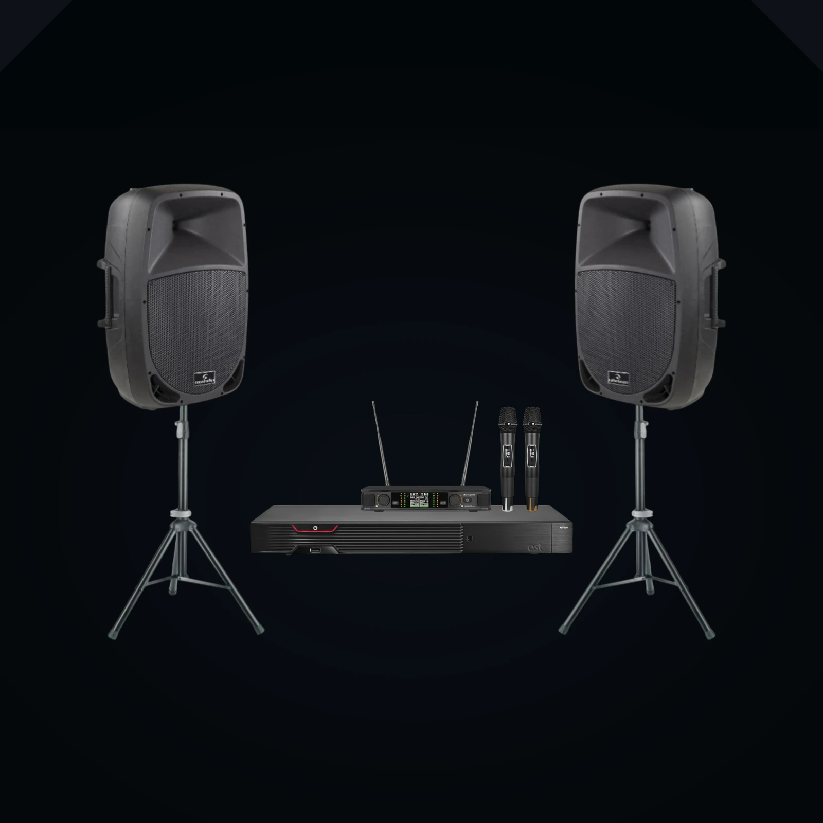 AST-250 + OpusA3HH + SOUNDSATION GO-SOUND 15A