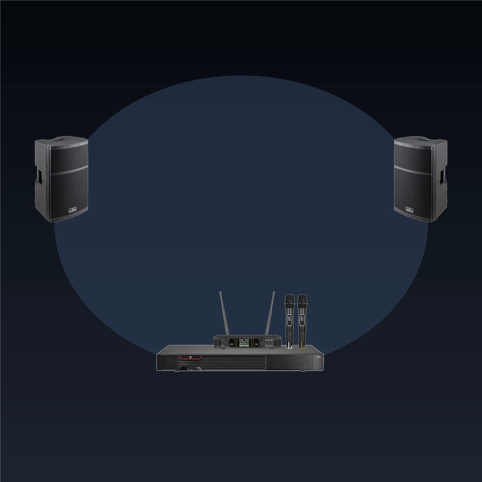 AST-250 + OpusA3HH + SOUNDSATION HYPERTROP 10A