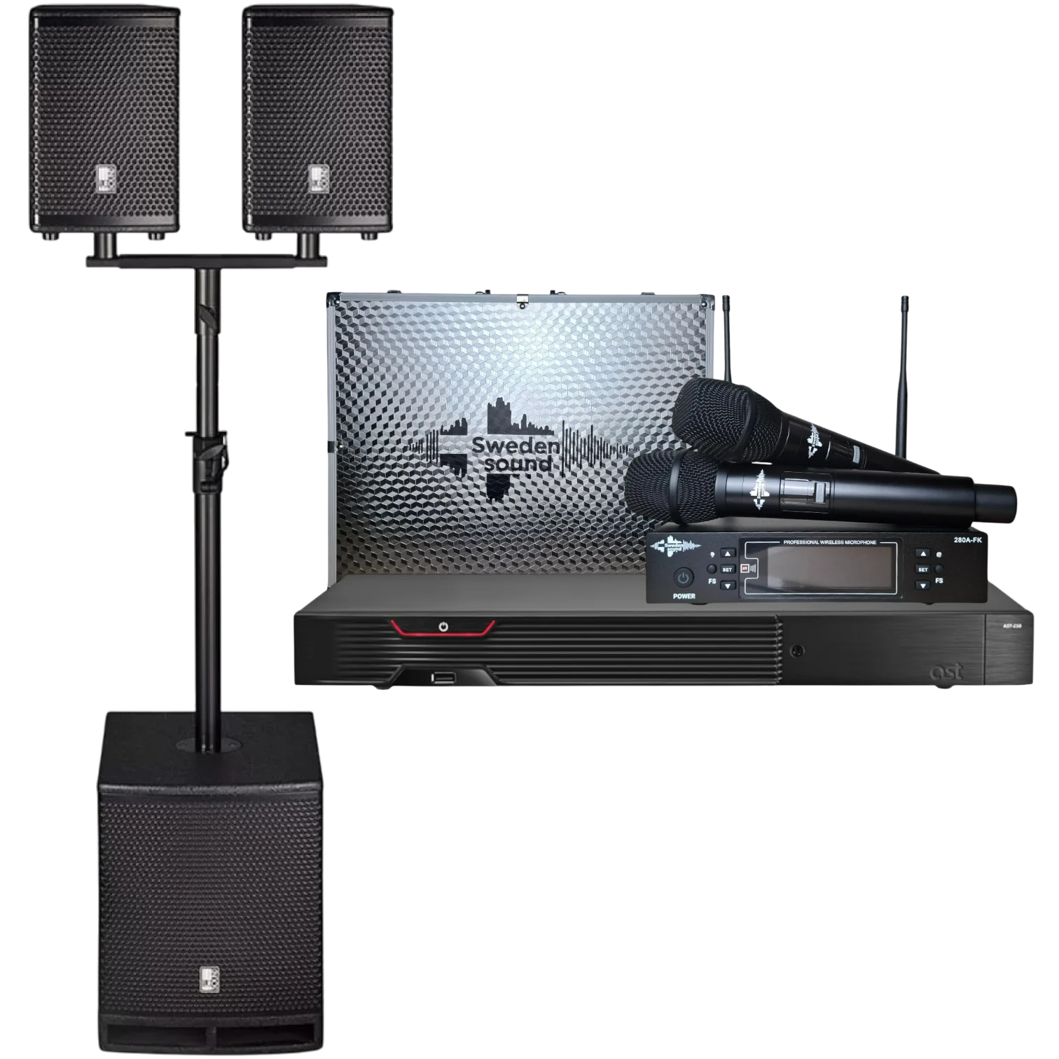 AST-250 + Sweden Sound + Eurosound PROMETHEUS-500N