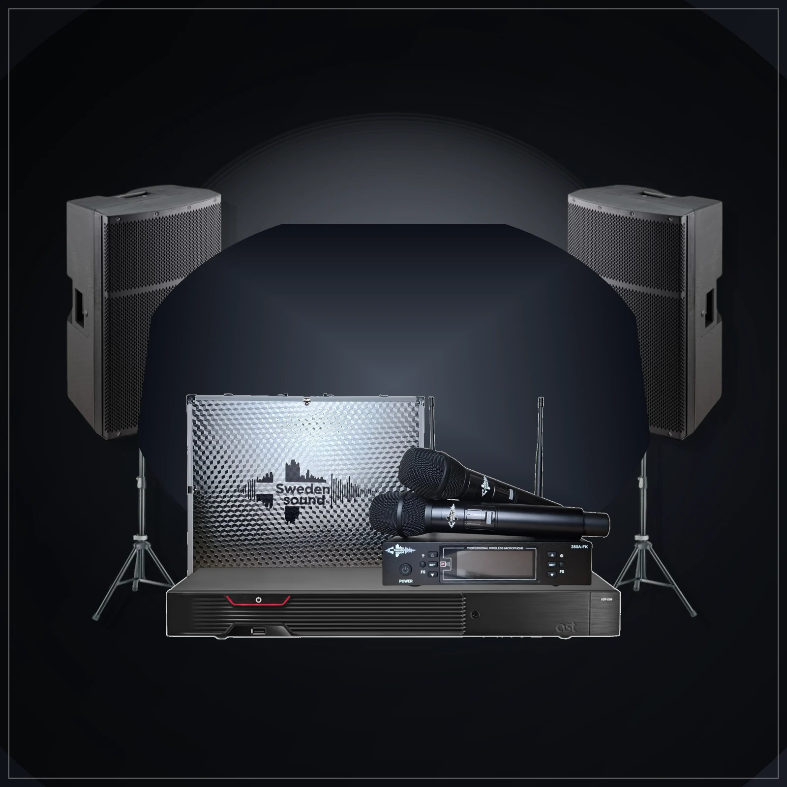 AST-250 + Sweden Sound + SOUNDSATION GO-SOUND 10A