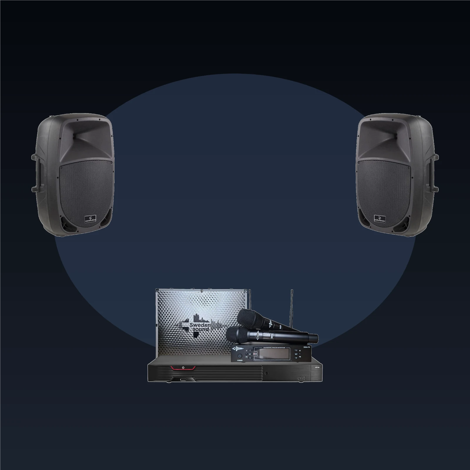 AST-250 + Sweden Sound + SOUNDSATION GO-SOUND 15A