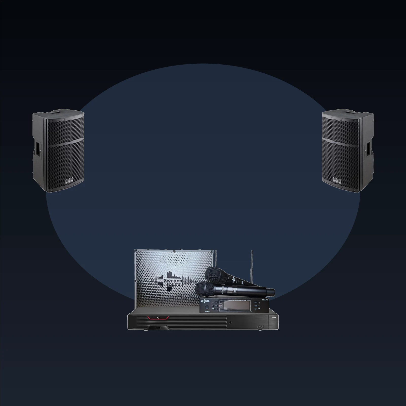 AST-250 + Sweden Sound + SOUNDSATION HYPERTROP 12A