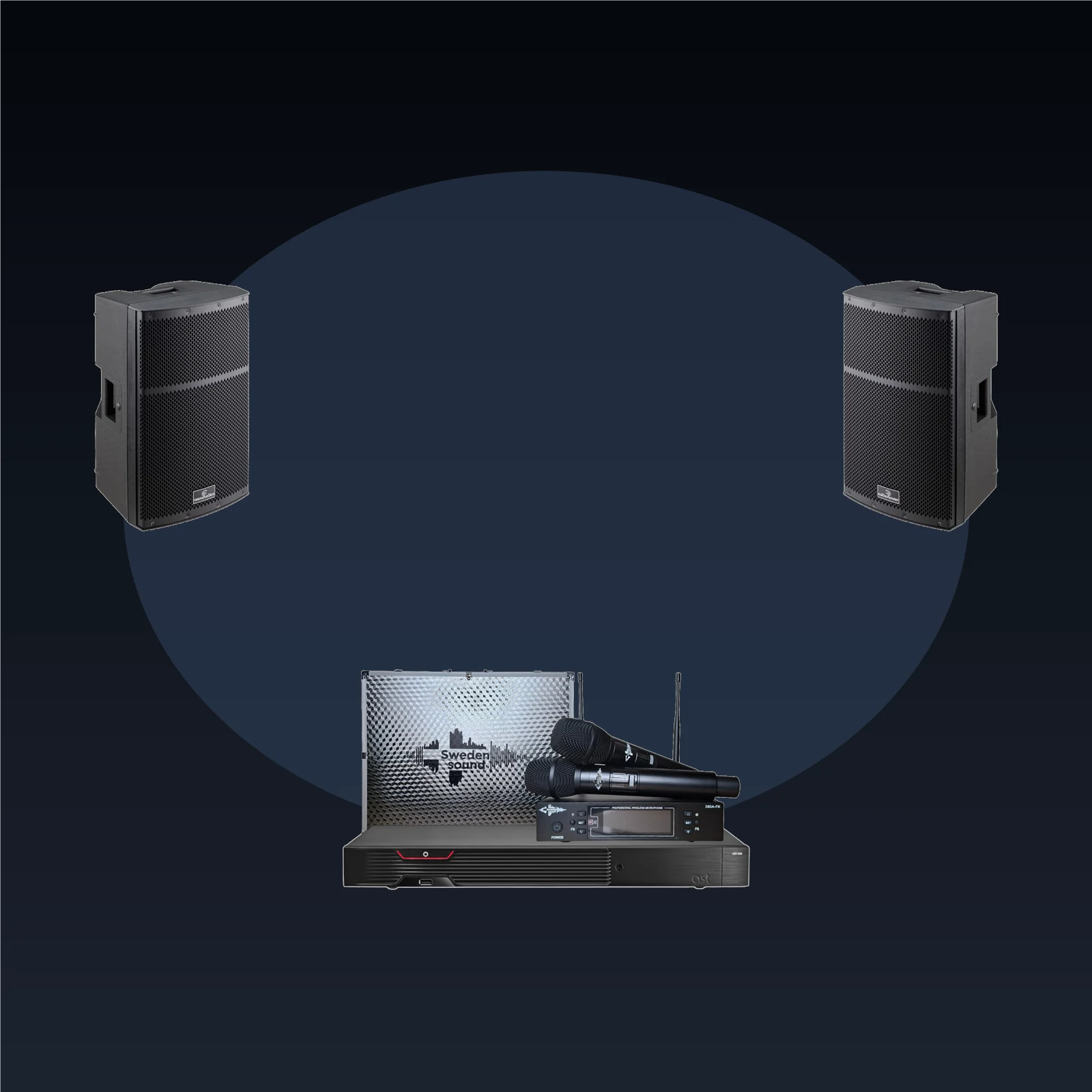 AST-250 + Sweden Sound + SOUNDSATION HYPERTROP 15A
