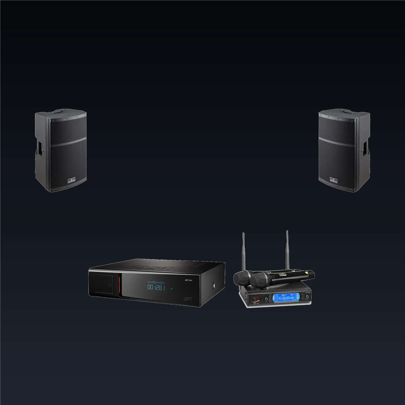 AST Mini + AST-926M + SOUNDSATION HYPERTROP 12A