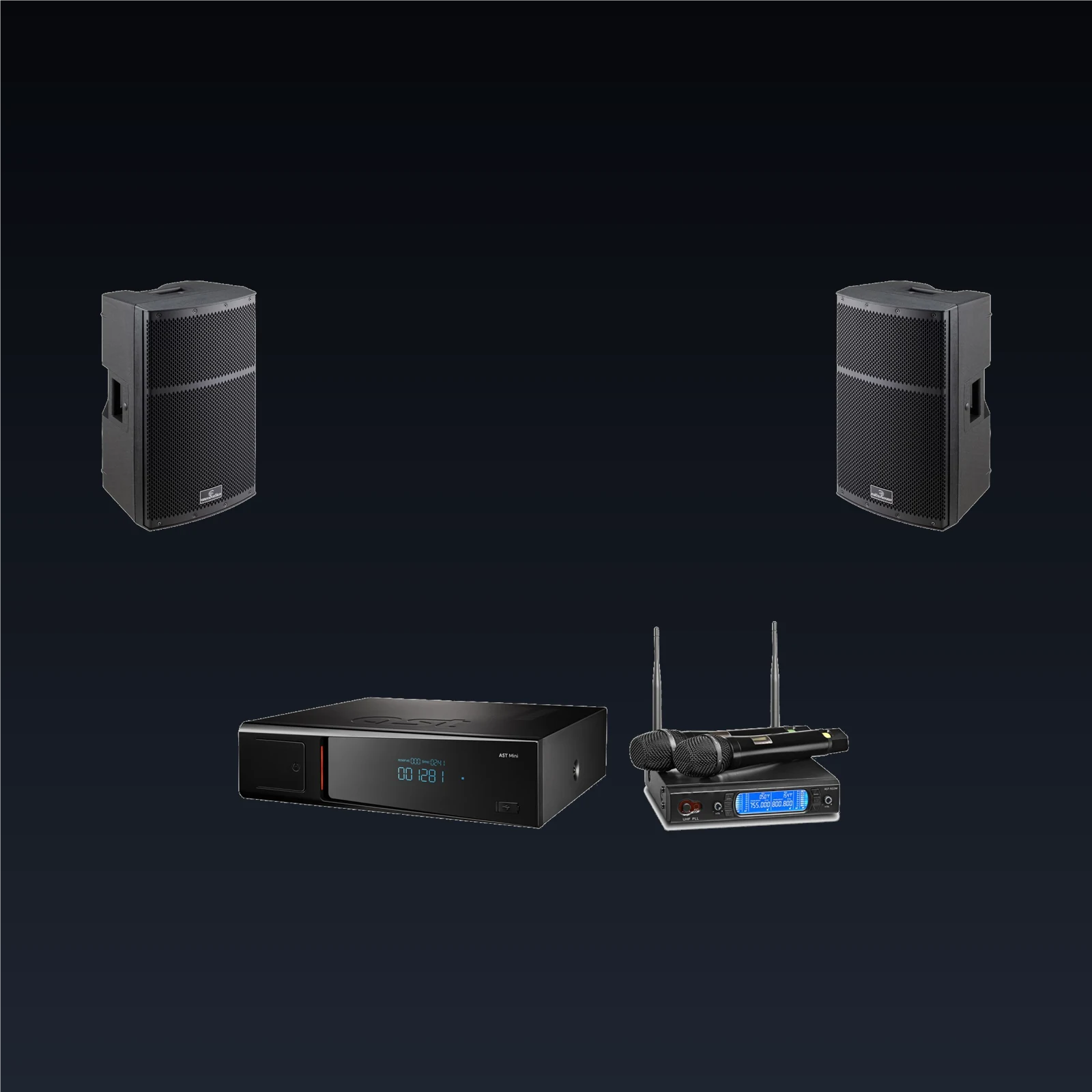 AST Mini + AST-926M + SOUNDSATION HYPERTROP 15A