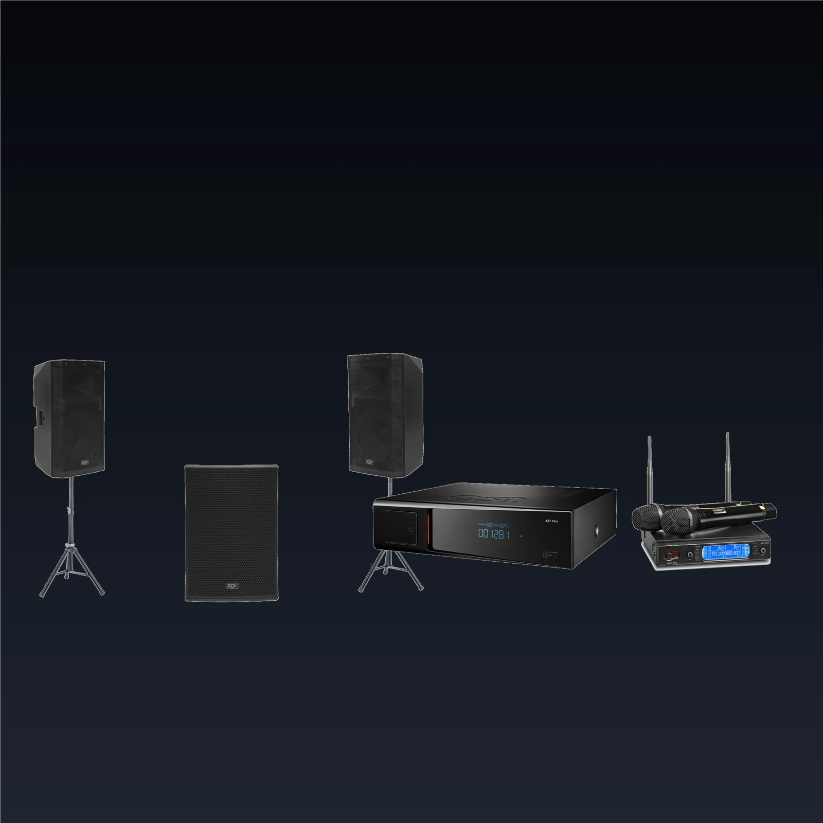 AST Mini + AST-926M + ZTX VRX-115A + 2 RX-112P 2:1