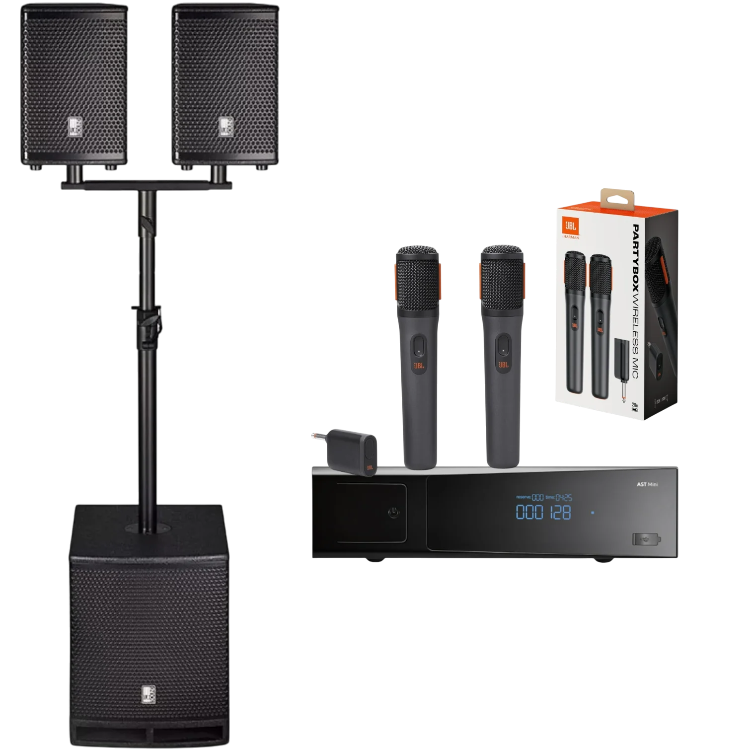 AST Mini + Jbl + Eurosound PROMETHEUS-500N
