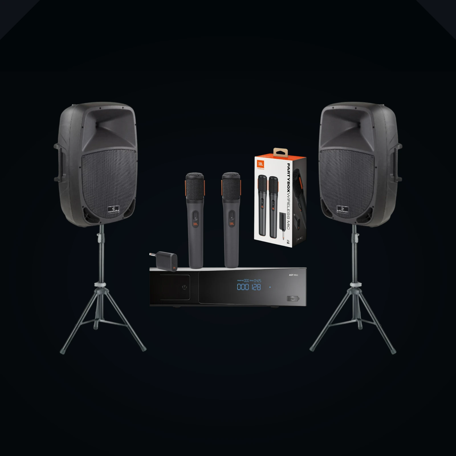 AST Mini + Jbl + SOUNDSATION GO-SOUND 15A