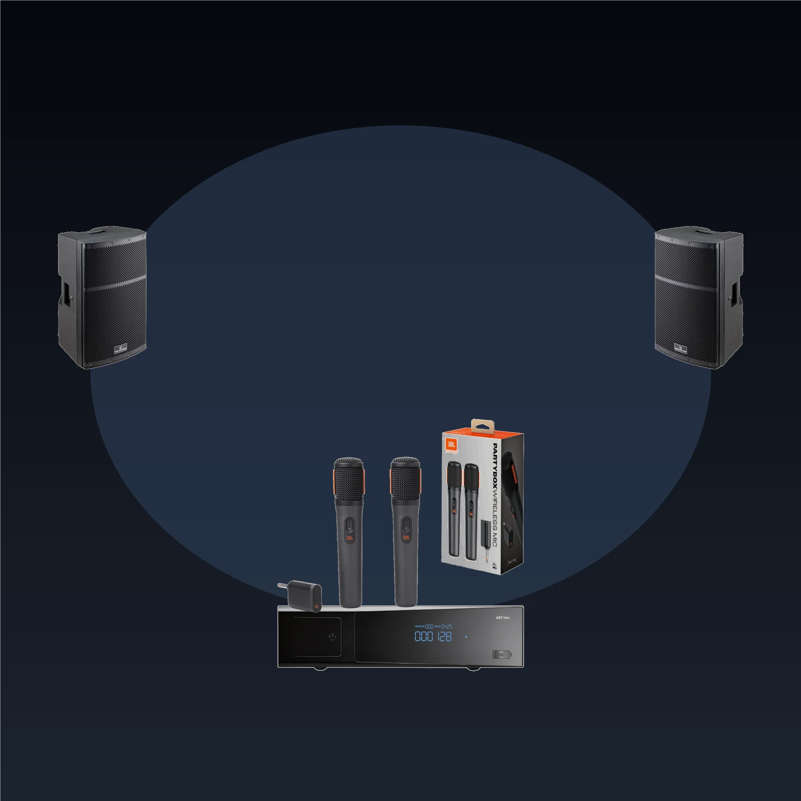 AST Mini + Jbl + SOUNDSATION HYPERTROP 10A