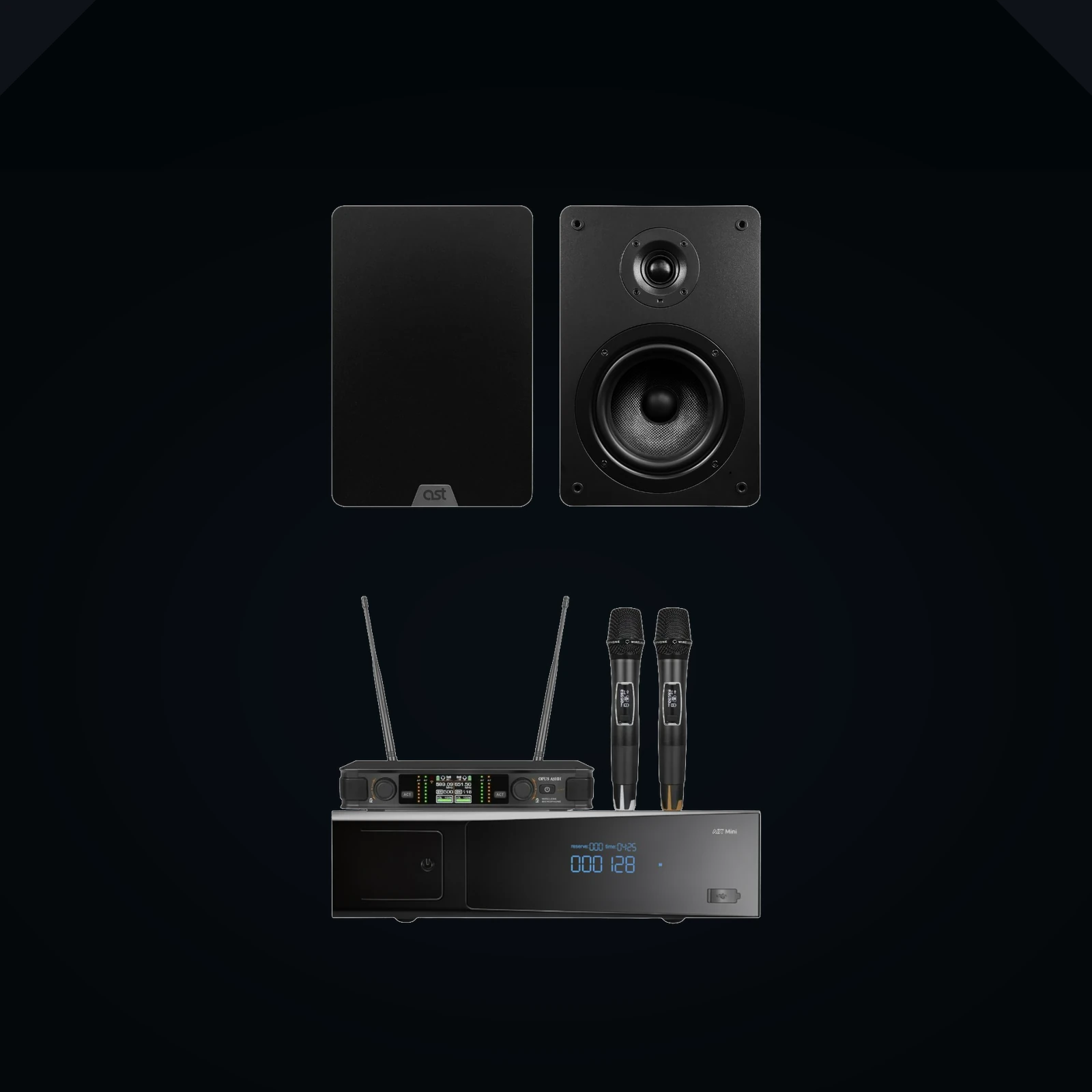 AST Mini + OpusA3HH + AST SM6A