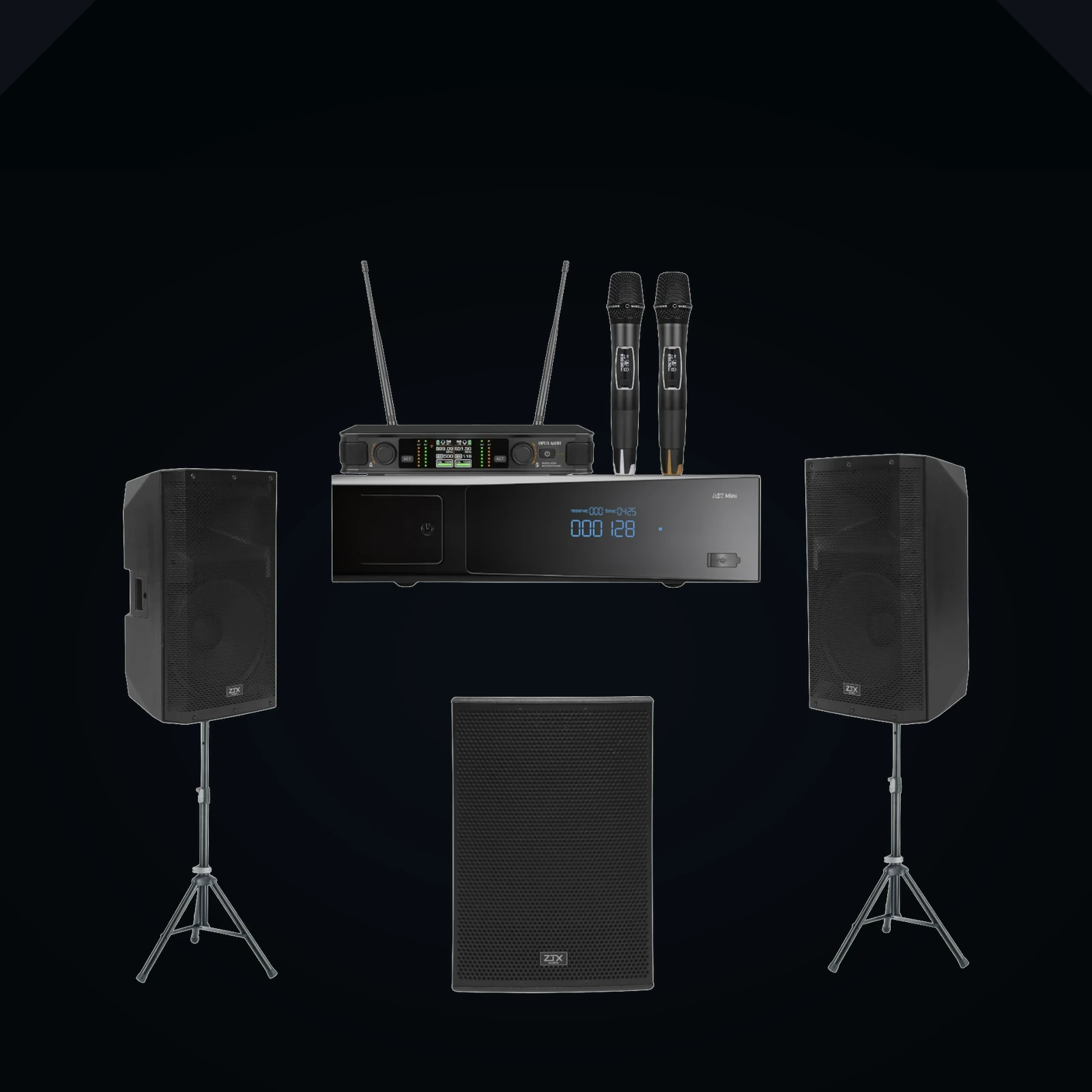 AST Mini + OpusA3HH + ZTX VRX-115A + 2 RX-112P 2:1
