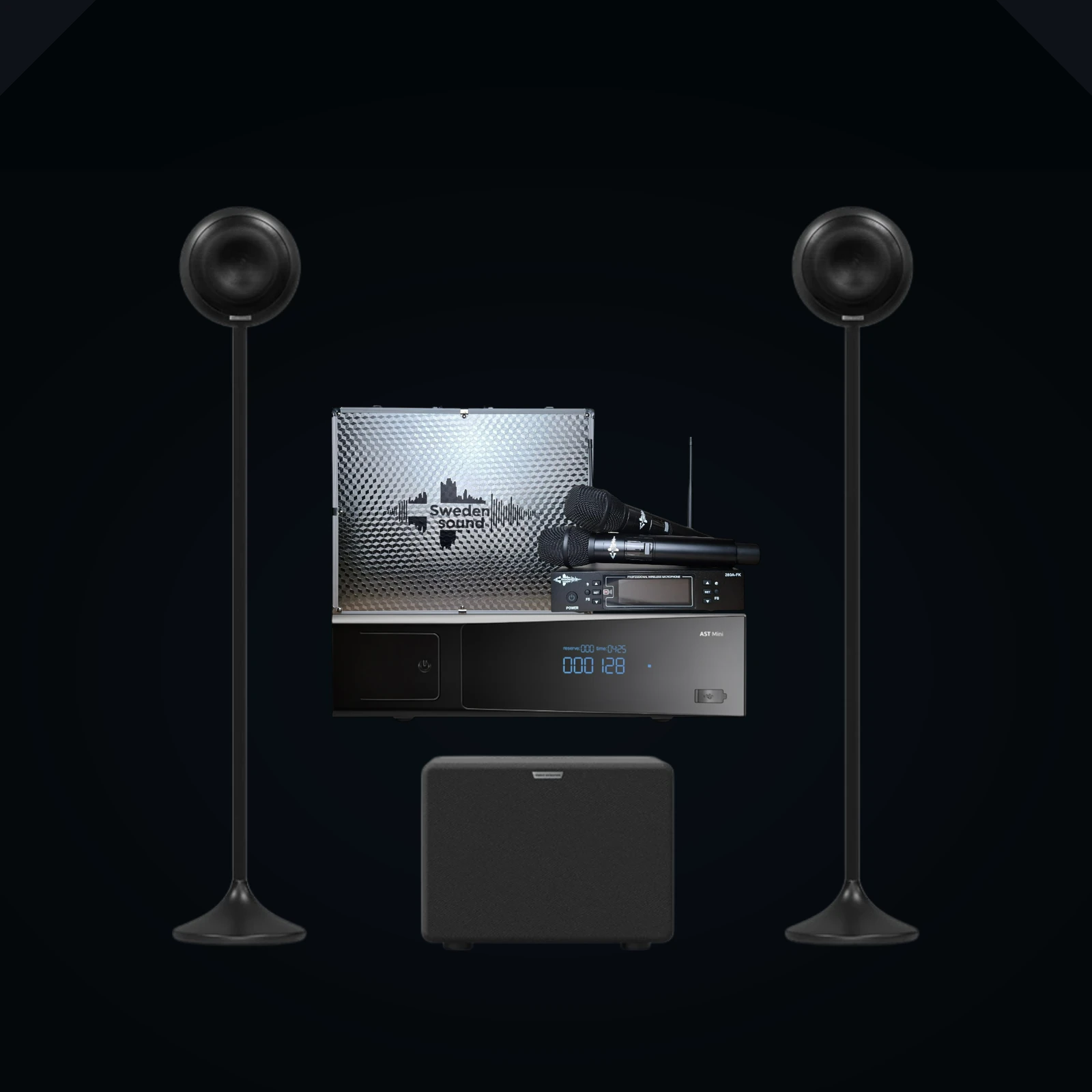 AST Mini + Sweden Sound + EVOLUTION SPHERE 2:1