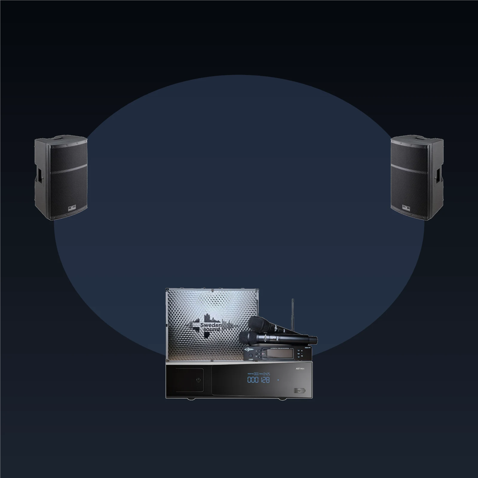 AST Mini + Sweden Sound + SOUNDSATION HYPERTROP 10A