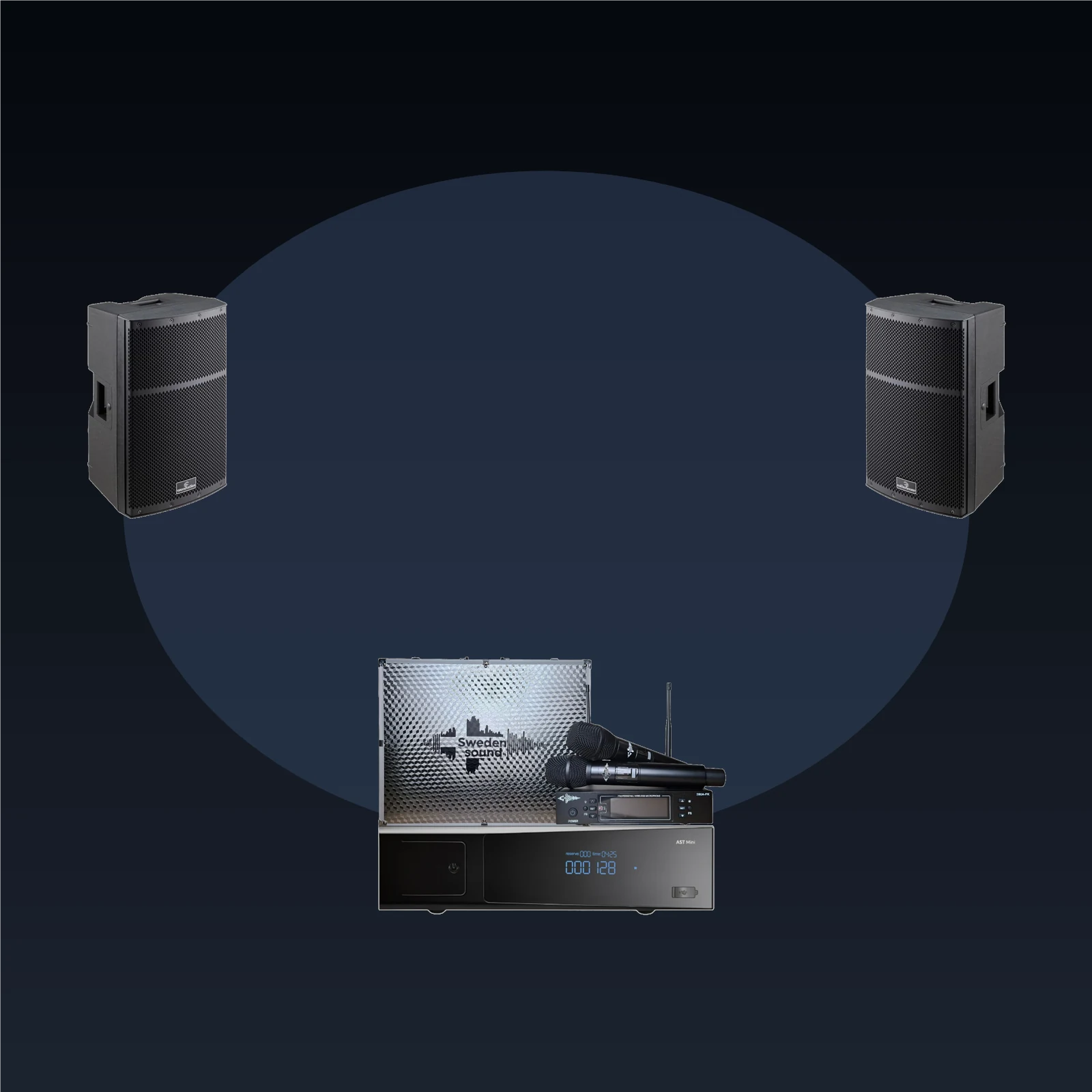 AST Mini + Sweden Sound + SOUNDSATION HYPERTROP 12A