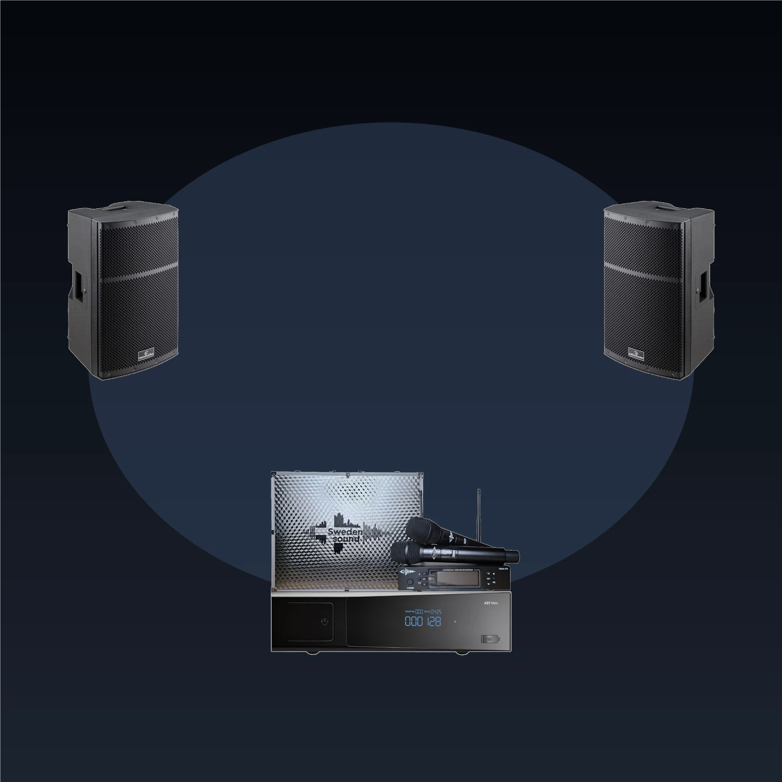AST Mini + Sweden Sound + SOUNDSATION HYPERTROP 15A