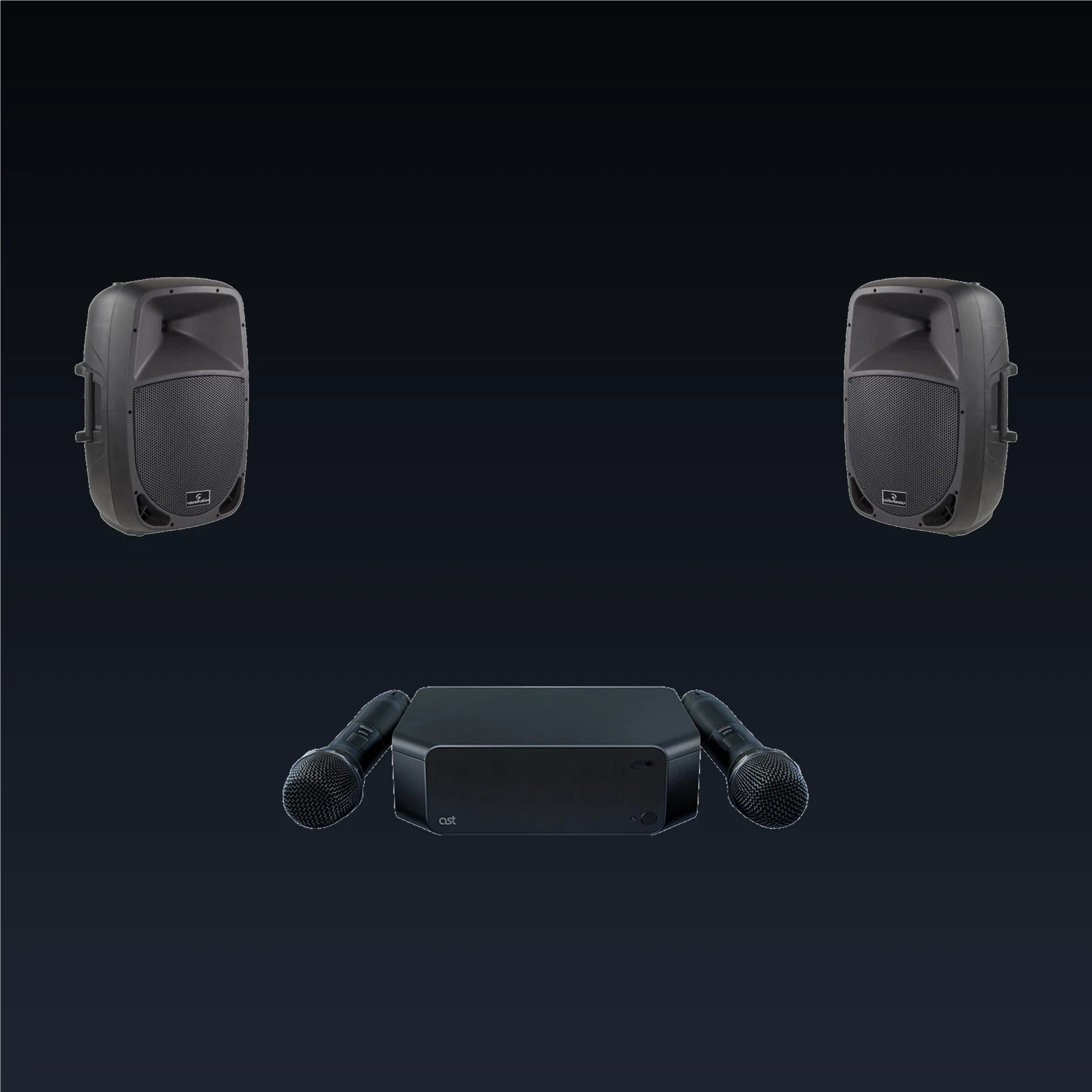 AST-Zoom2 + встроенные микрофоны + SOUNDSATION GO-SOUND 12A