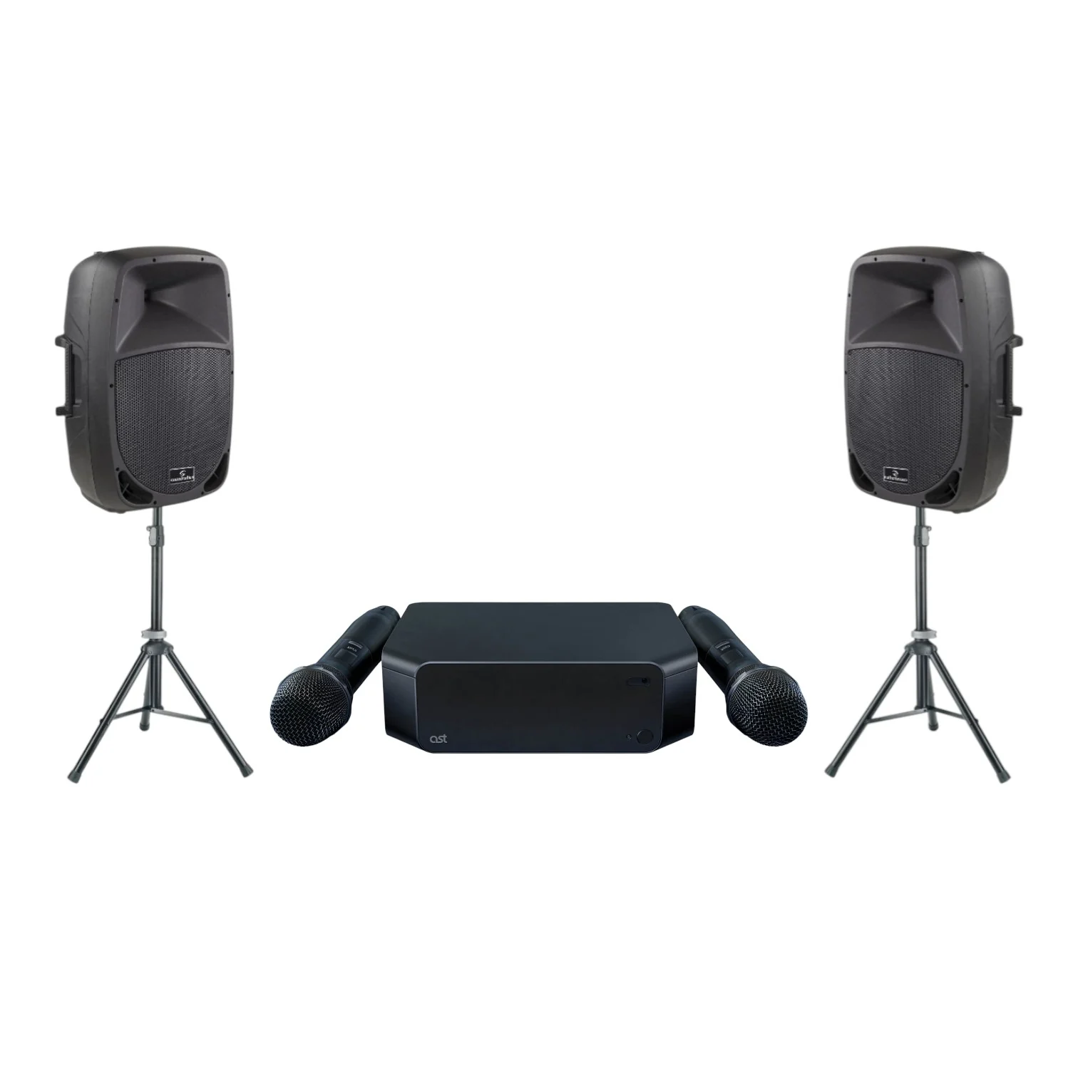 AST-Zoom2 + встроенные микрофоны + SOUNDSATION GO-SOUND 15A