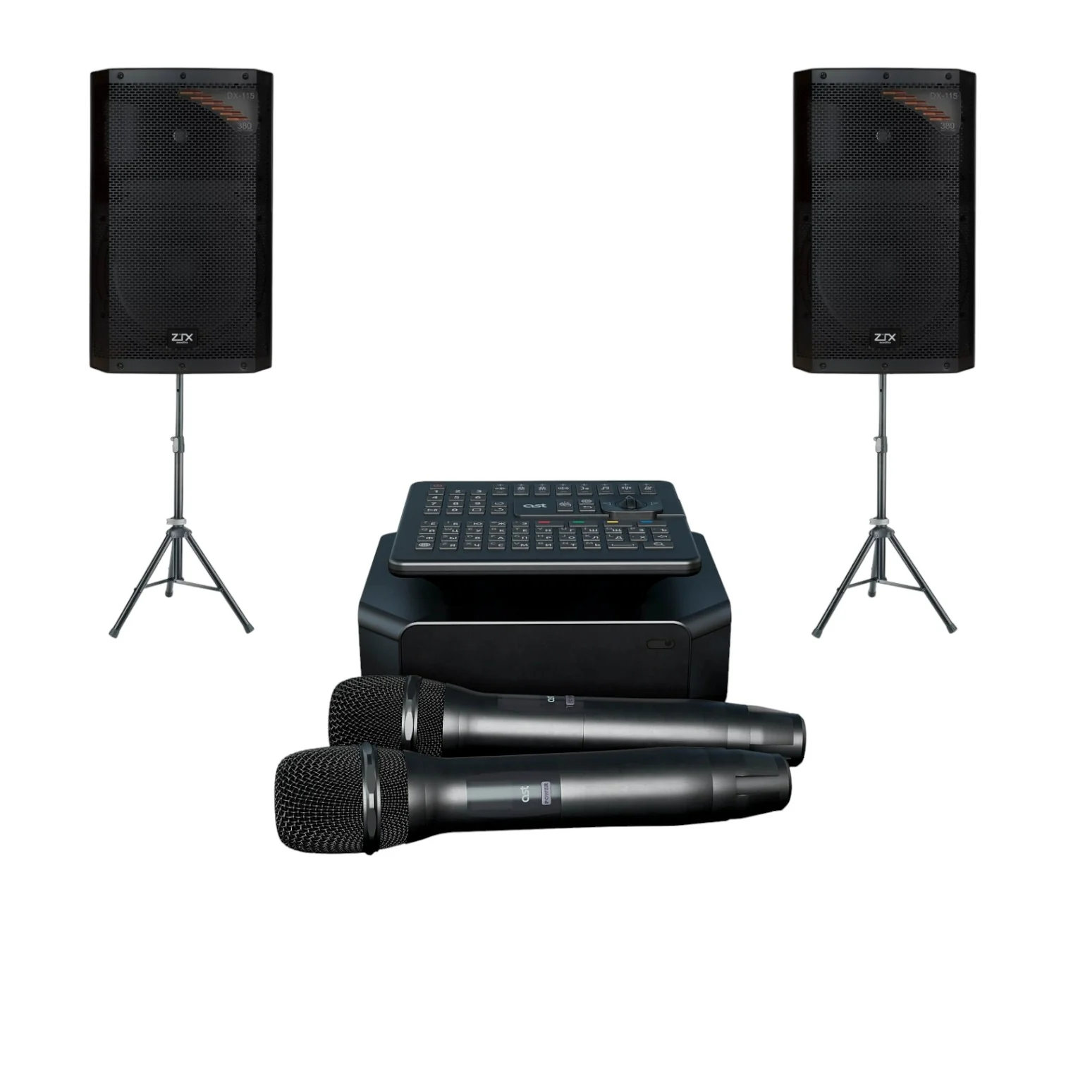 AST-Zoom2 + встроенные микрофоны + ZTX DX-115