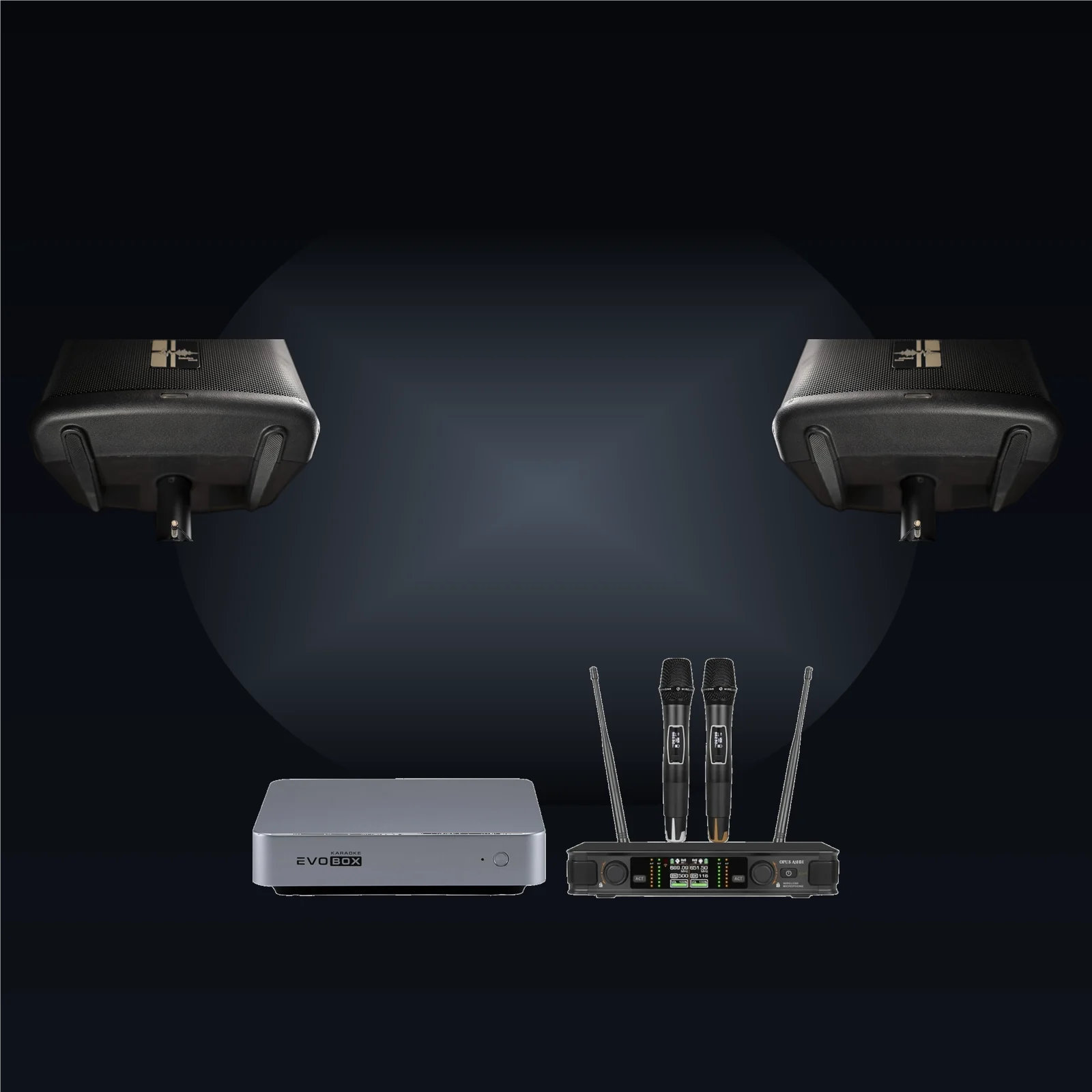 EvoBox Graphit + Opus A3HH + Sweden Sound SS-H8PRO